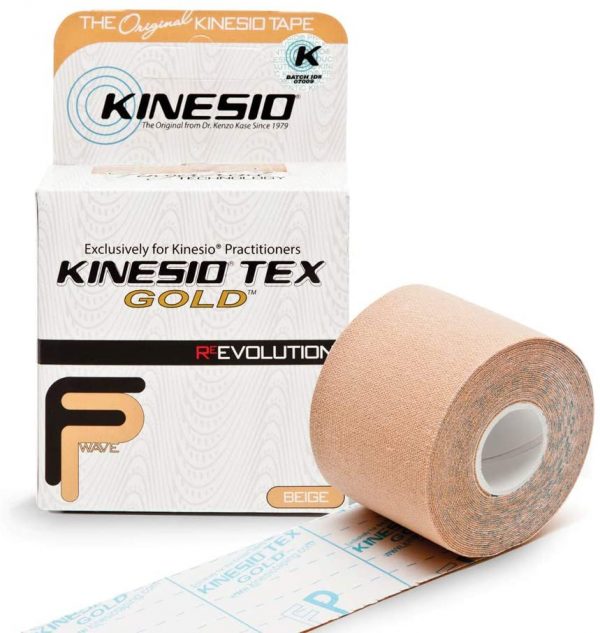 Kinseio Taping - Kinesiology Tape Tex Gold FP - Beige – 2 in.