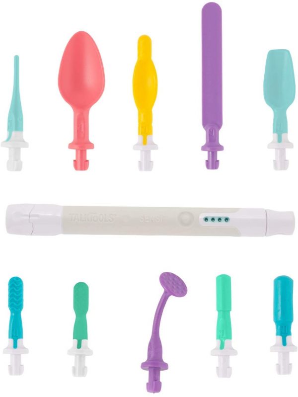 TalkTools® Sensi Sensory Integration Kit with 10 Most Popular Sensory Oral Motor Tips and Reusable Storage Pouch