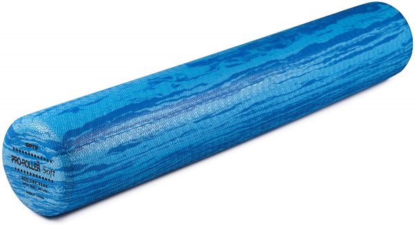 OPTP Pro-Roller Soft Density Foam Roller - Blue 36 Inch